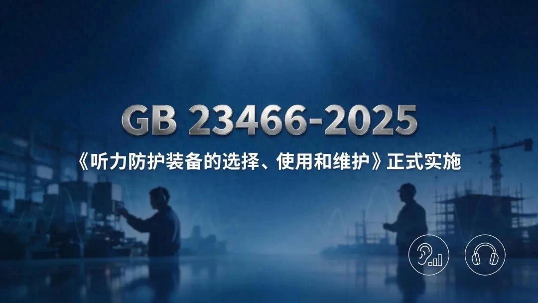 GB 23466?2025新國標實施｜職業(yè)聽力健康守護刻不容緩(圖1)